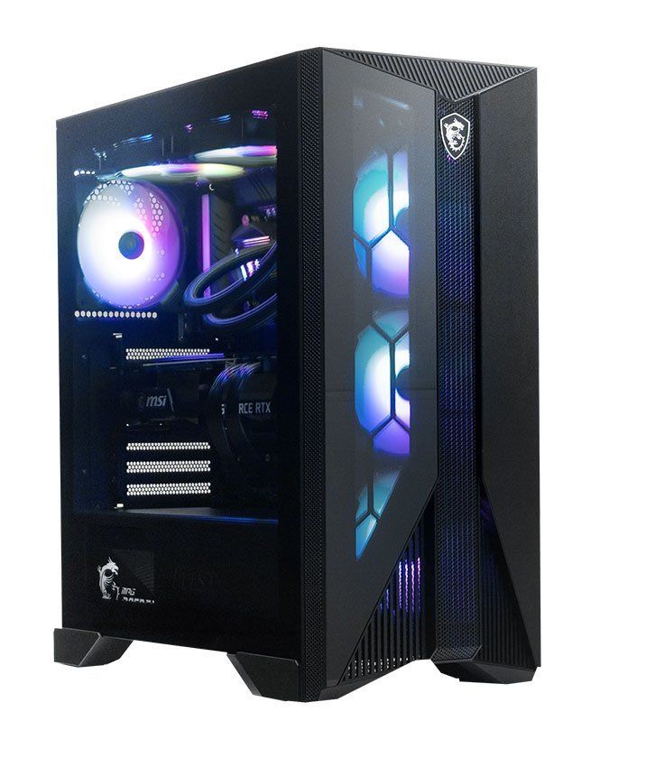 MSI Aegis R (Tower) Gaming Desktop, Intel Core i7-12700F, Nvidia Geforce RTX 4070 TI, 32GB RGB Memory (DUAL-CHL), 1TB SSD, WIFI 6, USB Type-C, VR-Ready, Wi...