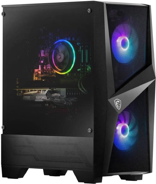 MSI Codex R Gaming Desktop, Intel Core i5-13400K, 16GB DDR4, 1 TB M.2 NVMe SSD, NVIDIA GeForce RTX 4070 Ti, 850Watt, Forge 100R, Air CPU Cooler...