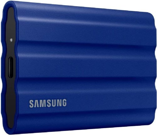Samsung T7 Shield 2TB, Portable SSD, up to 1050MB/s, USB 3.2 Gen2, Rugged, IP65 Rated, for Photographers, Content Creators and Gaming, External Solid State...(MU-PE2T0R/AM)