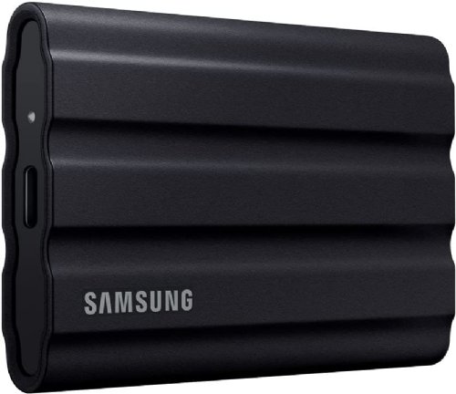 Samsung T7 Shield 2TB, Portable SSD, up-to 1050MB/s, USB 3.2 Gen2, Rugged, IP65 Water & Dust Resistant, for Photographers, Content Creators and Gaming, Ext...(MU-PE2T0S/AM)