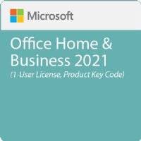 Microsoft Office Home & Business 2021 (1-User License, Product Key Code) (T5D-03518)
