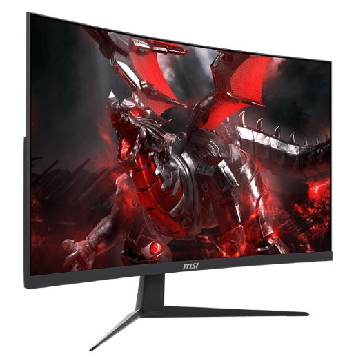 MSI OPTIX G321CQP 31.5 (2560 x 1440) QHD (2K) 165 Hz Curved Gaming Monitor, HDMI, DisplayPort, Audio, FreeSync Premium (AMD Adaptive Sync) 1000R...