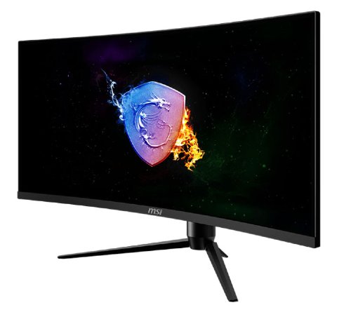 MSI Optix MAG342CQR 34" 3440 x 1440 (UWQHD) Curved  Gaming Monitor, VA Panel, LED Backlight , Ultra Wide, 16.7 Million, 300cd / m2, 4000:1, 1ms (MPRT) / 4ms (GTG), FreeSync...