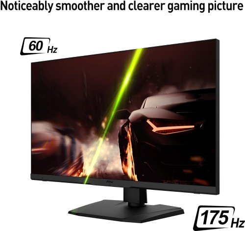 MSI OPTIX 31.5" (2560 x 1440) 175 Hz Full QHD Gaming Monitor, Anti-Glare, 1ms,Refresh Time, HDR Ready USB, DisplayPort, HDMI, Black...