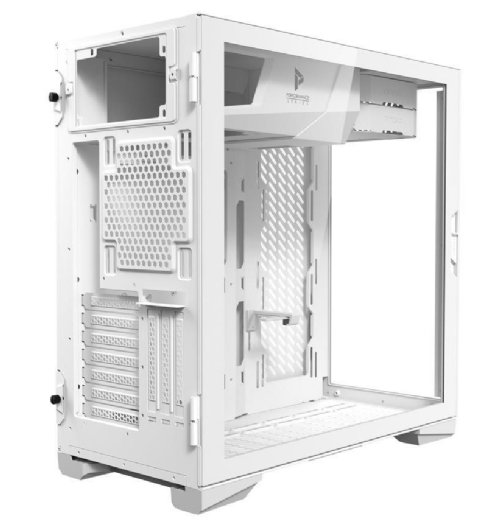 Antec Performance Series P120 Crystal White, E-ATX Mid-Tower Case,Aluminum VGA Holder Included, Slide Button Design, Tempered Glass Front & Side Panels...
