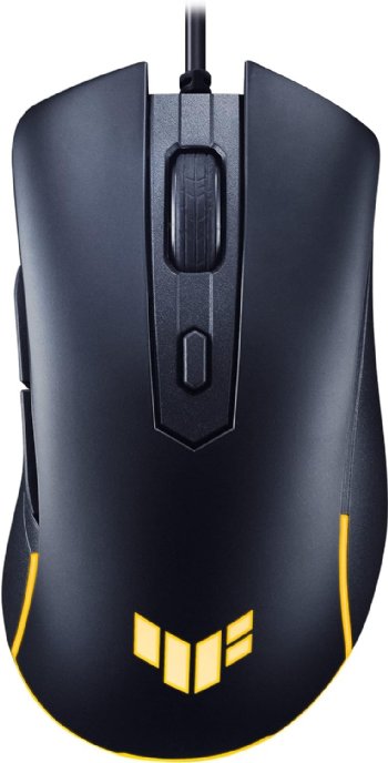 TUF Gaming M3 Gen II Gaming Mouse, Wired, 59g Lightweight, IP56 dust & Water Resistance, ASUS Antibacterial Guard, 8K DPI Optical Sensor, 6 Programmable Buttons, Teflon feet, Black ...