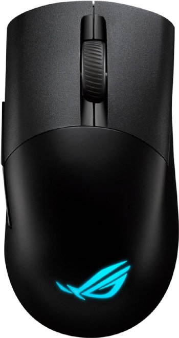 Asus ROG Keris Wireless AimPoint Gaming Mouse, Tri-mode connectivity (2.4GHz RF, Bluetooth, Wired), 36000 DPI sensor, 5 programmable buttons, ROG SpeedNova ...
