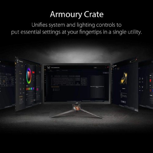 ASUS TUF Gaming K3 RGB mechanical keyboard (N-key rollover, combination media keys, USB 2.0 passthrough, aluminum-alloy top cover, wrist rest, eight programmabl...