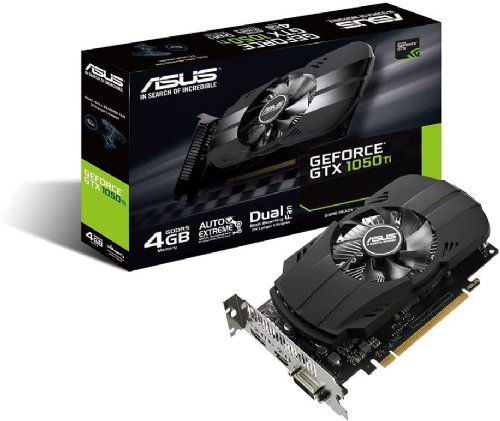 ASUS GeForce GTX 1050 TI, PCI Express 3.0, OpenGL4.5, GDDR5 4GB, 128-bit, DVI-D, HDMI 2.0, Display Port, ,HDCP Support...