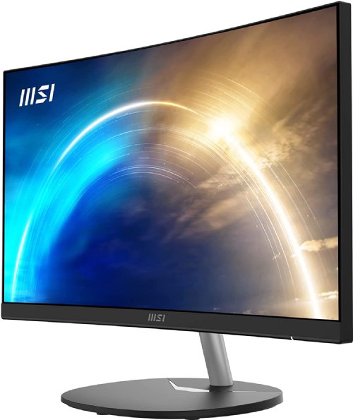 MSI Pro MP241CA 24" Curved VA Panel, 1920 X 1080 (FHD) Monitor, Non Glare with Narrow Bezel, 16:9, 250CD / M2, 4MS (GTG), HDMI, 24 Months, Matte Black...