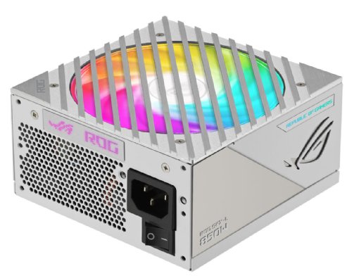 ASUS ROG Loki SFX-L 850W Platinum White Edition (Fully Modular Power Supply, 80+ Platinum, 120mm PWM ARGB Fan, Aura Sync, ATX 3.0 Compatible, PCIe 5.0 Ready)...