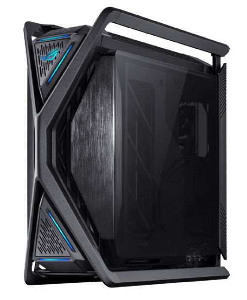 ASUS ROG Hyperion GR701 EATX Full-Tower Computer Case, Semi-Open Structure, Tool-Free Side Panels, Supports up to 2 x 420mm radiators, Built-in Graphics Card Holder...