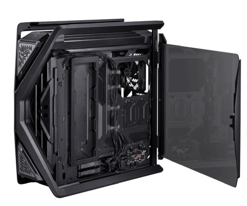 ASUS ROG Hyperion GR701 EATX Full-Tower Computer Case, Semi-Open Structure, Tool-Free Side Panels, Supports up to 2 x 420mm radiators, Built-in Graphics Card Holder...