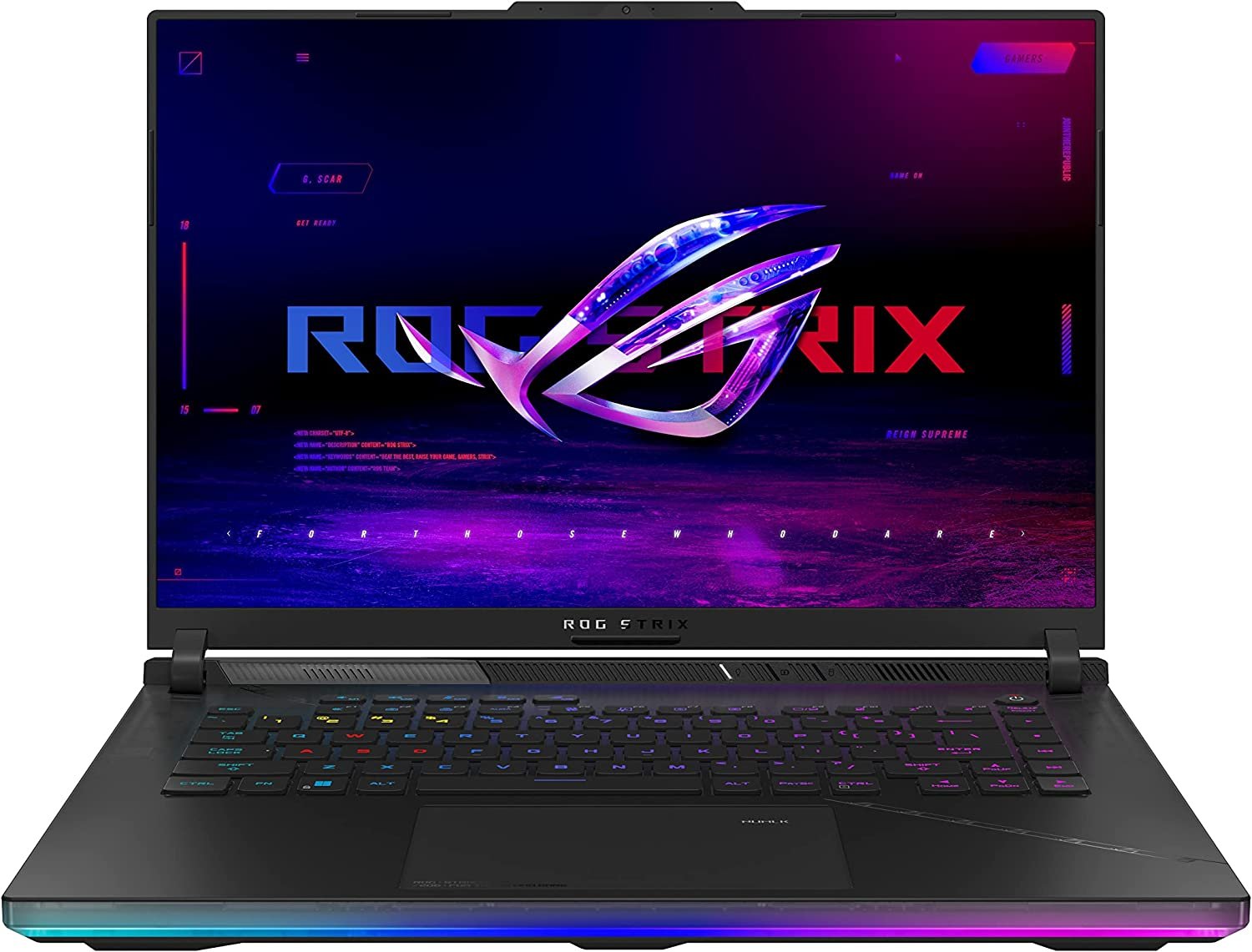 ASUS ROG Strix Scar 16 16 Nebula HDR 1610 QHD+ 240Hz Gaming Laptop