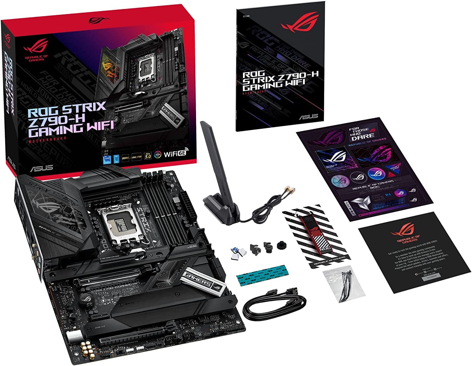 ASUS ROG STRIX Z790H Gaming (WIFI 6E) LGA 1700(Intel 13th&12th Gen