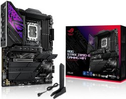 ASUS ROG Strix Z890-E Gaming WiFi Intel Z890 LGA 1851 ATX Motherboard, Advanced AI PC-Ready, 18+2+1+2 Stages, DDR5, WiFi 7, 7X M.2, Thunderbolt 4, USB Type-C ...