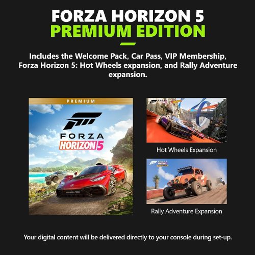 Microsoft Xbox Series X - Forza Horizon 5 Bundle, 12 teraflops of raw graphic processing power, DirectX ray tracing, a custom SSD, and 4K gaming...
