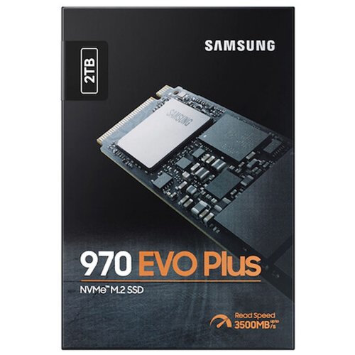 Samsung 970 EVO Plus Series 500GB PCIe NVMe-M.2 Internal SSD Solid Sate Drive (MZ-V7S500B/AM)