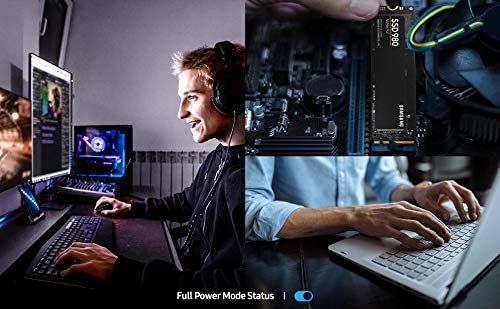 Samsung 980 - 1TB PCIe Gen3. X4 NVMe 1.4 - M.2 Internal SSD - Solid State Drive,5 Years (MZ-V8V1T0B/AM) 