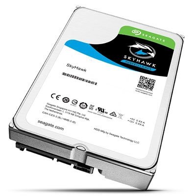 Seagate Skyhawk. AI 12TB Drives,SATA 6Gb/s,3 years warranty,3 year data recovery is included (ST12000VE001) ...