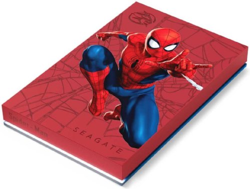 Seagate Firecuda HDD, Spider-Man Special Edition FireCuda External Hard Drive 2TB - USB 3.2 Gen 1, customizable LED RGB lighting White, with Rescue Service...(STKL2000417)