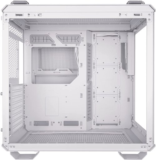 ASUS TUF Gaming GT502 White ATX Mid-Tower Computer Case with Front Panel RGB Button, USB 3.2 Type-C and 2x USB 3.0 Ports, 2- way Graphic Card Mounting...