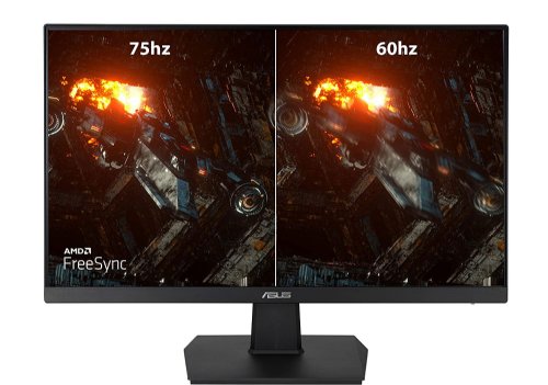 ASUS 23.8" 1080P Monitor (VA247HE) - Full HD, IPS, 75Hz, Adaptive-Sync/FreeSync, Low Blue Light, Flicker Free, Eye Care Plus, VESA Mountable, Frameless ...