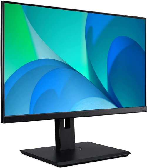 Acer Vero BR277 bmiprx 27" Full HD IPS Zero-Frame Monitor with Adaptive-Sync, 75Hz Refresh Rate , 4ms, EPEAT Silver, (Display Port, HDMI 1.4 & VGA)...