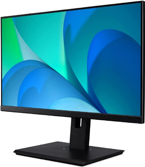 Acer Vero BR277 bmiprx 27" Full HD IPS Zero-Frame Monitor with Adaptive-Sync, 75Hz Refresh Rate , 4ms, EPEAT Silver, (Display Port, HDMI 1.4 & VGA)...