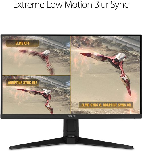 ASUS TUF Gaming VG279QL1A 27 HDR Gaming Monitor, 1080P Full HD, 165Hz (Supports 144Hz), IPS, 1ms, FreeSync Premium, DisplayHDR 400, Extreme Low Motion Blur...