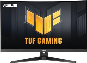ASUS TUF Gaming 31.5in 1440P Curved HDR Gaming Monitor (VG32WQ3B) QHD (2560 x 1440), 180Hz, 0.5ms, 1500R, Extreme Low Motion Blur, FreeSync, 90% DCI-P3, Shadow Boost ...