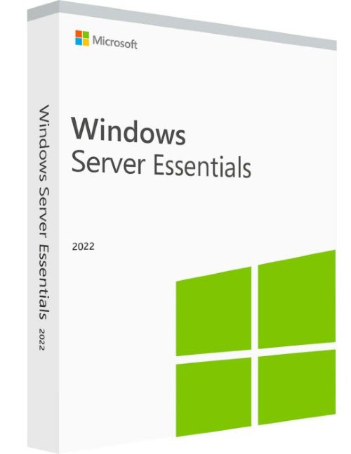 Microsoft Windows Server 2022 Essentials Edition - Media - 10 cores - OEM - ROK - DVD -Microsoft Certificate of Authenticity (COA) - Multilingual - Americas