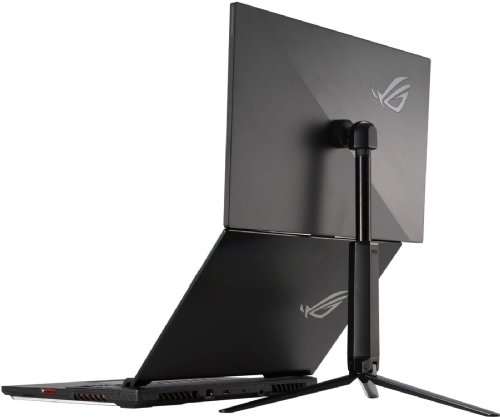 ASUS ROG Strix XG17AHP 17.3" Portable Gaming Monitor, 1080P Full HD, IPS, 240Hz (Supports 144Hz), 3ms (GTG), 800:1, 300 cd/m2, Adaptive-Sync, Eye Care, Micro...