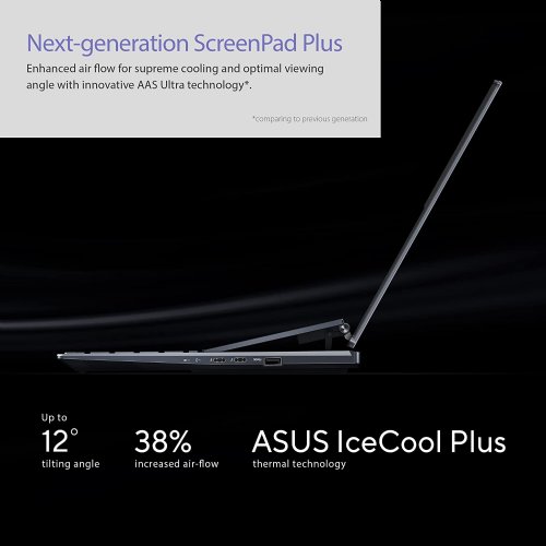 ASUS Zenbook Pro 14 Duo 14.5" OLED Non Touch Screen,  Intel Core i9-13900H Processor (2.6 GHz), NVIDIA Geforce RTX 4060 Laptop GPU, 32GB LPDDR5,  1TB PCIE SSD, Windows 11 Home...