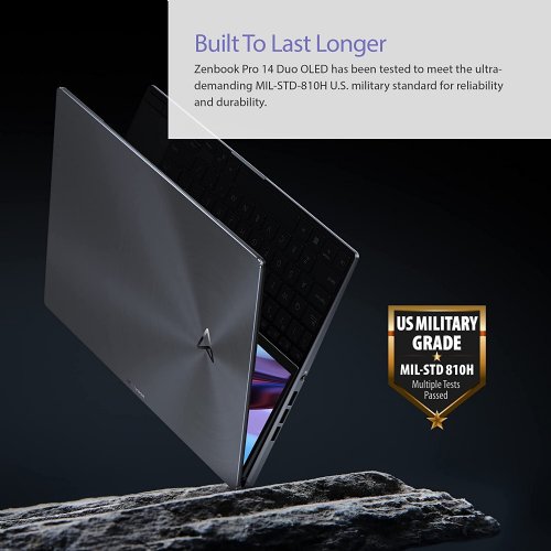 ASUS Zenbook Pro 14 Duo 14.5" OLED Non Touch Screen,  Intel Core i9-13900H Processor (2.6 GHz), NVIDIA Geforce RTX 4060 Laptop GPU, 32GB LPDDR5,  1TB PCIE SSD, Windows 11 Home...