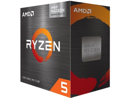 AMD Ryzen 5 5600G Desktop Processor, G-Series, Cezanne (Zen 3),  6 Cores - 12 Threads (3.9 GHz up to 4.2 Ghz), Socket AM4, 65Watt, AMD Radeon Graphics - 7 GPU Cores