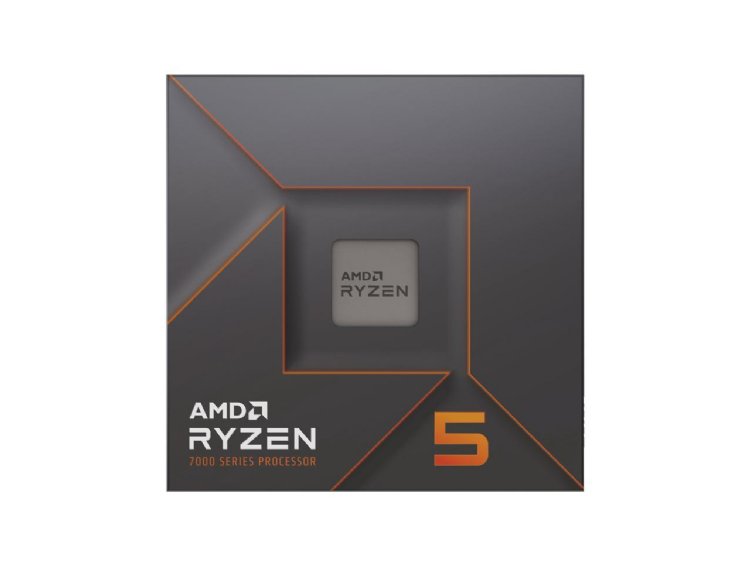 AMD Ryzen 5 7600X without cooler, 6 Cores and 12 Threads, Radeon Graphics, 105 Watts, AM5 Socket, Retail Box...