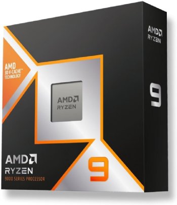AMD Ryzen 9 9900X - Ryzen 9 9000 Series, Granite Ridge (Zen 5), 12-Core, 4.4 GHz ...
