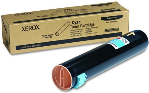 Xerox Toner Cartridge, Cyan, 25000 pages,  Phaser 7760 (106R01160) ...