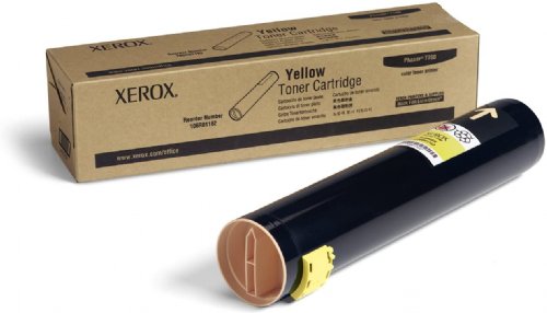 XEROX Toner Cartridge, Yellow, 25000 pages, Phaser 7760 (106R01162) ...