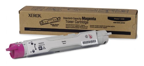 Xerox Toner Cartridge, Magenta, 5000 pages,  Phaser 6360 (106R01215) ...