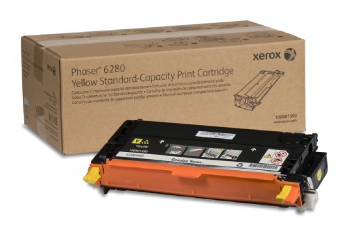 Xerox Toner Cartridge, Yellow, 2200 pages,  Phaser 6280 (106R01390) ...
