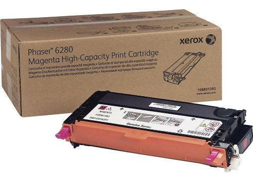 Xerox Toner Cartridge, Magenta, 5,900 pages,  Phaser 6280 (106R01393) ...