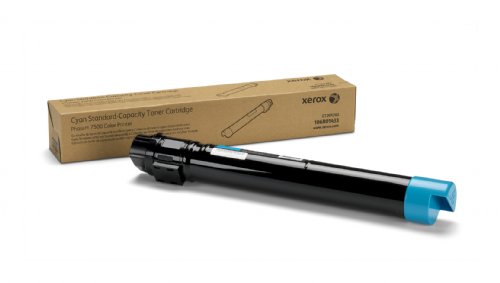 Xerox Toner Cartridge, Cyan, 9600 pages,  Phaser 7500 (106R01433) ...