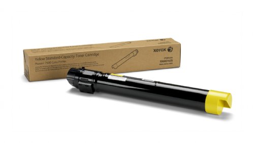 Xerox Toner Cartridge, Yellow, up to 9600 pages,  Phaser 7500 (106R01435) ...