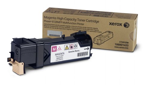 Xerox Toner Cartridge, Magenta, 2500 pages,  Phaser 6128MFP (106R01453) ...
