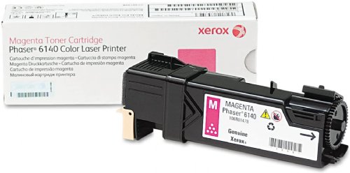 XEROX Toner Cartridge, Magenta, 2000 Pages, Phaser 6140 (106R01478) ...