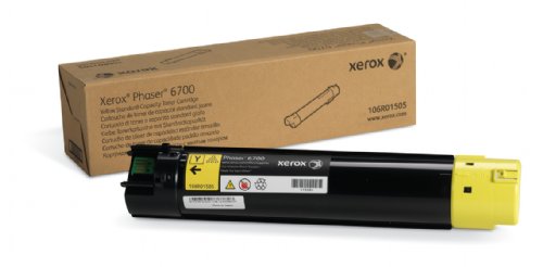 Xerox Yellow Standard Toner Cartridge (5,000 pages)  Phaser 6700 For   Phaser 6700 (106R01505) ...
