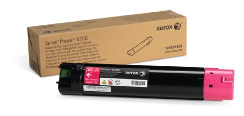 Xerox Magenta High Capcity Toner Cartridge (12,000 pages)  Phaser 6700 (106R01508) ...