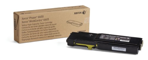 Xerox  Phaser 6600/Workcentre 6605, High Capacity Yellow Toner Cartridge...